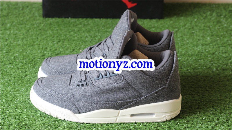 Authentic Air Jordan 3 Retro Wool